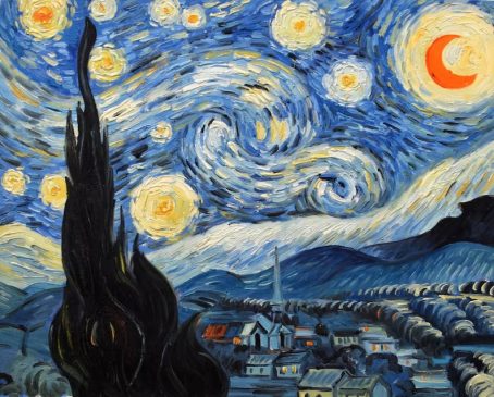 moktail peinture van gogh