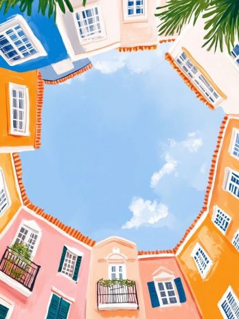Apéro Peinture : Colorful Houses