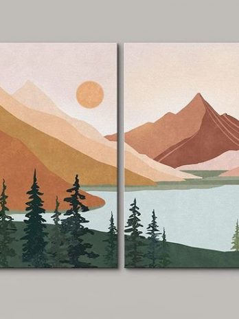 Apéro peinture : Dyptique Mountain