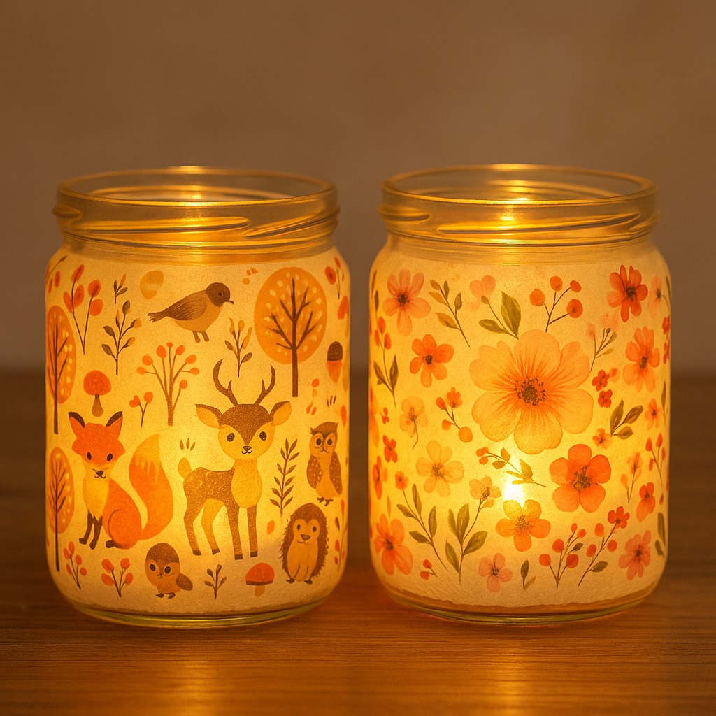 création photophore magique 25 février