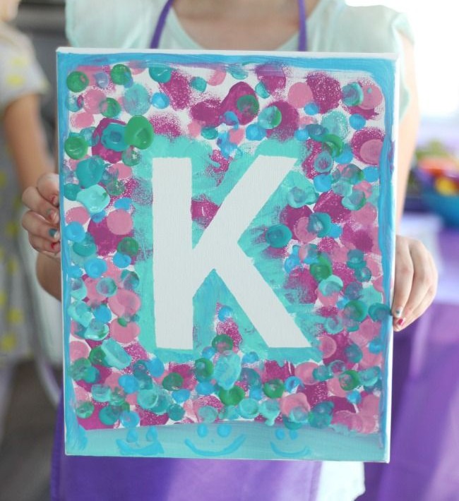 initiale à la peinture 26 février