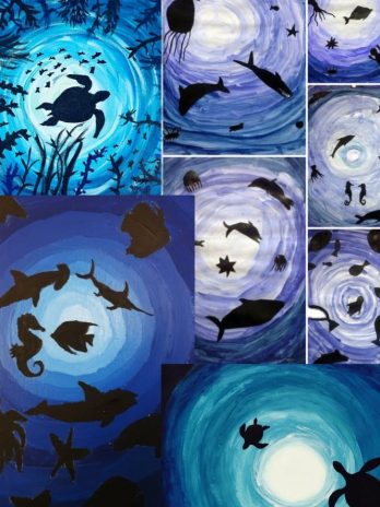 Peins les fonds marins !