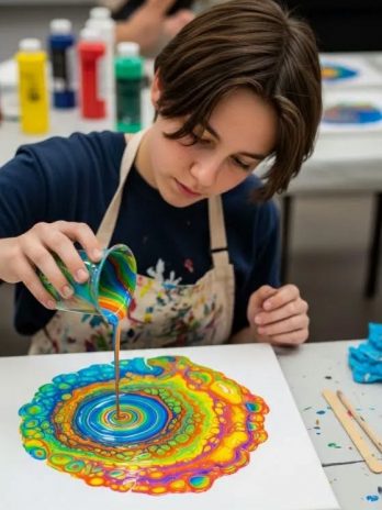 Fluid art / Marble art
