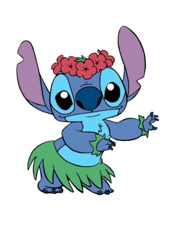 Peinture sur toile : Stitch