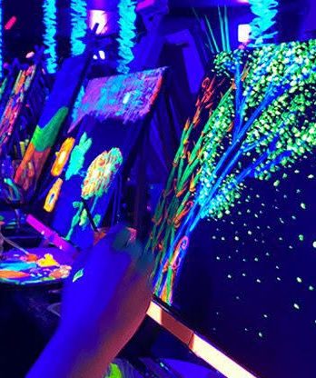 Apéro peinture fluo