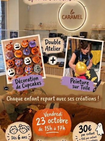 Double atelier Halloween : Cupcakes & peinture