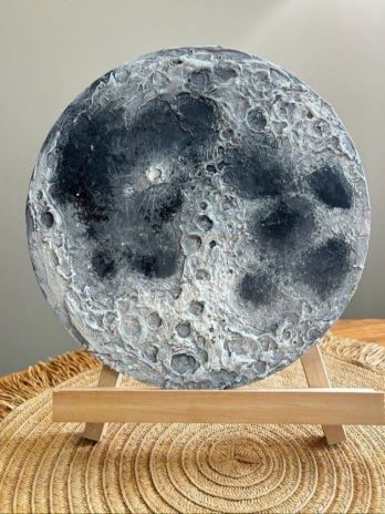 Mocktail peinture : Moon texturée